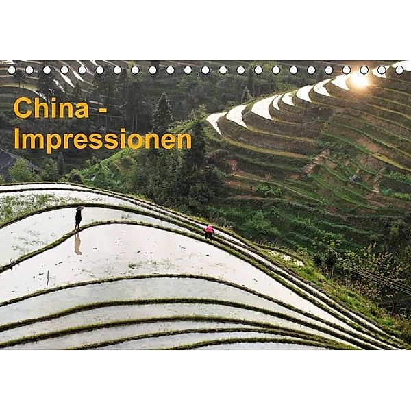 China-Impressionen (Tischkalender 2017 DIN A5 quer), Hans-Peter Burbach