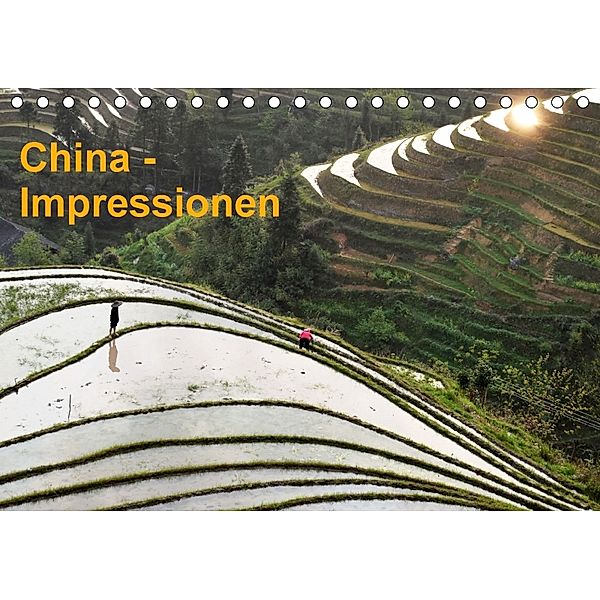 China-Impressionen (Tischkalender 2018 DIN A5 quer), Hans-Peter Burbach