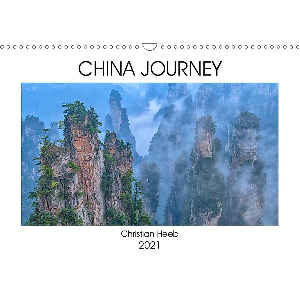 China Journey (Wandkalender 2021 DIN A3 quer), Christian Heeb