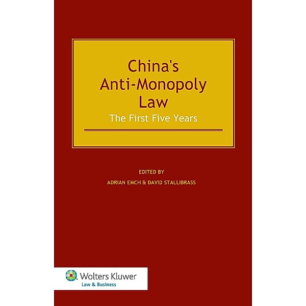 China's Anti-Monopoly Law, Adrian Emch