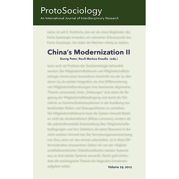 China's Modernization II