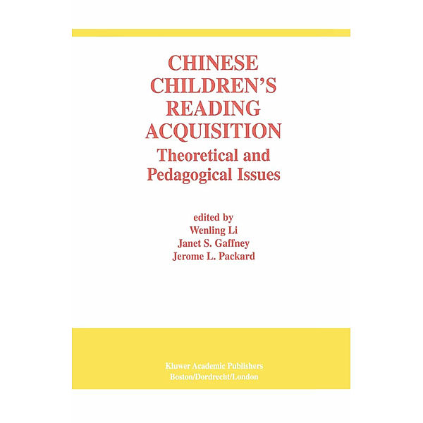 Chinese Children's Reading Acquisition