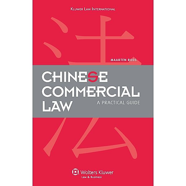 Chinese Commercial Law, Maarten Roos