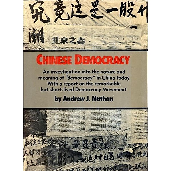 Chinese Democracy, Andrew J. Nathan