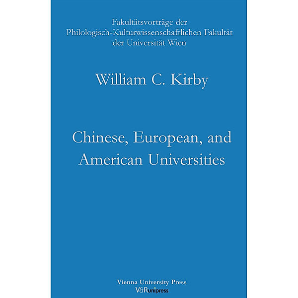Chinese, European, and American Universities, William Kirby