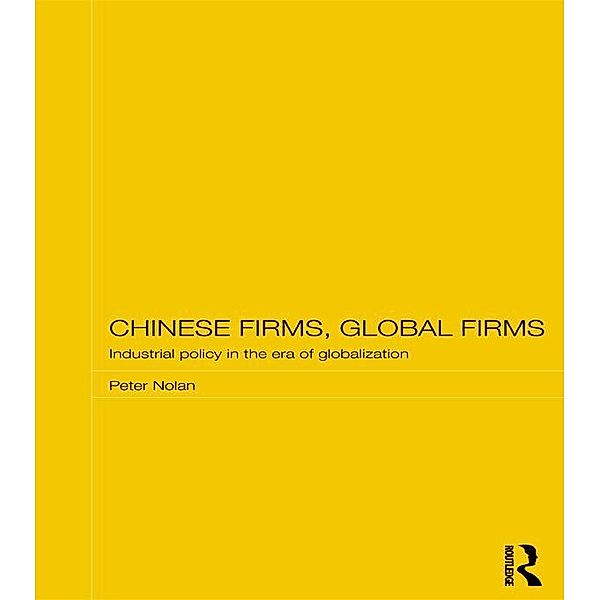 Chinese Firms, Global Firms, Peter Nolan