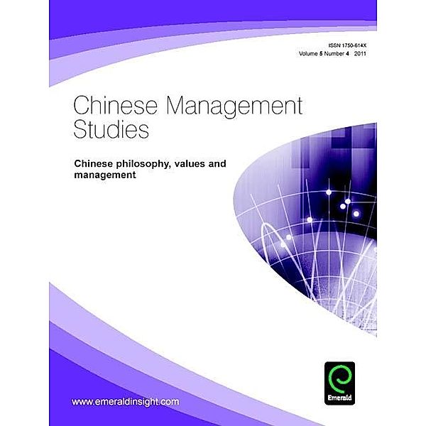 Chinese Philosophy, Values and Management