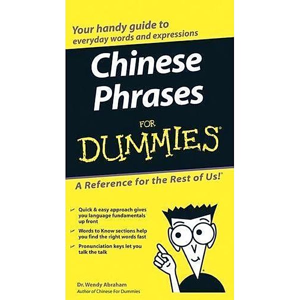 Chinese Phrases For Dummies, Wendy Abraham