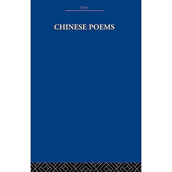 Chinese Poems, The Arthur Waley Estate, Arthur Waley