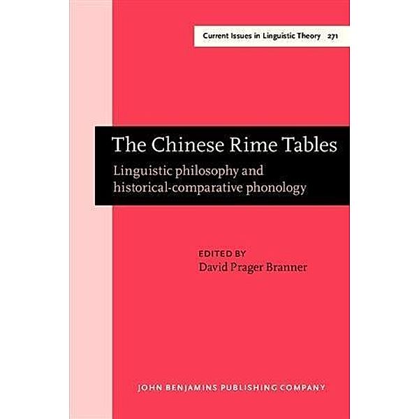 Chinese Rime Tables