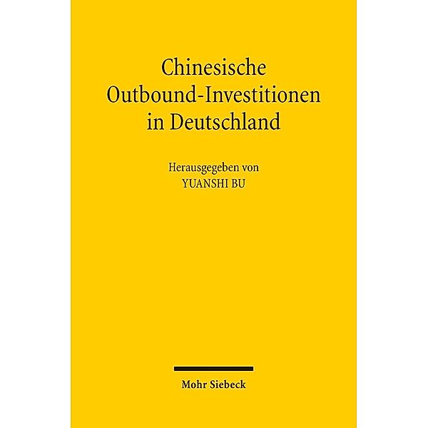 Chinesische Outbound-Investitionen in Deutschland