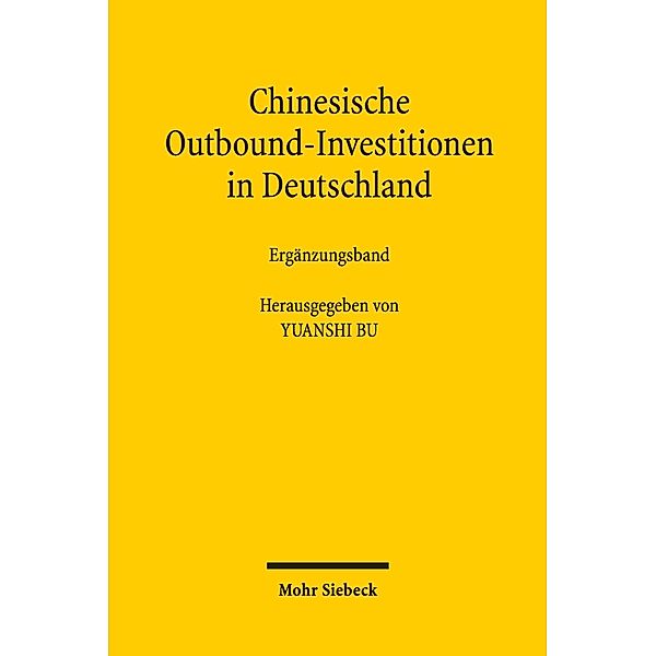 Chinesische Outbound-Investitionen in Deutschland