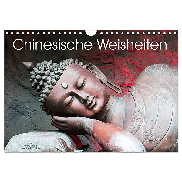 Chinesische Weisheiten (Wandkalender 2024 DIN A4 quer), CALVENDO Monatskalender, Ulrike Adam