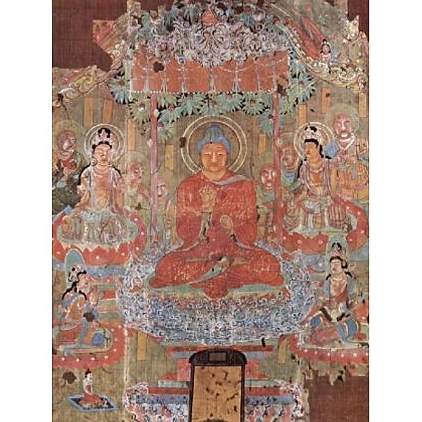 Chinesischer Maler des 8. Jahrhunderts - Das Paradies des Buddha Amitabha - 200 Teile (Puzzle)