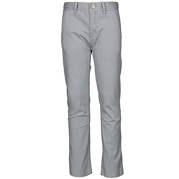 TOMMY HILFIGER Chino-Hose BOY Slim in hellgrau