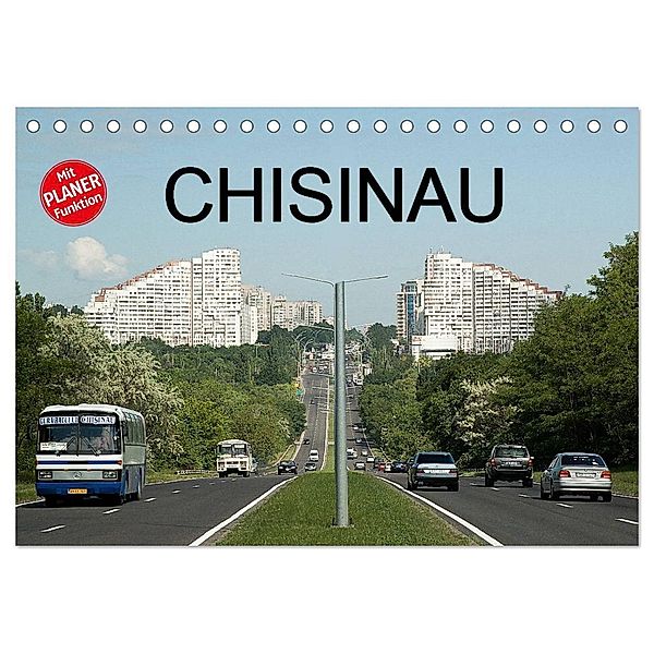 Chisinau (Tischkalender 2024 DIN A5 quer), CALVENDO Monatskalender, Christian Hallweger