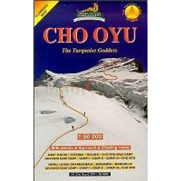 Cho Oyu (Himalaya) Trekkingkarte