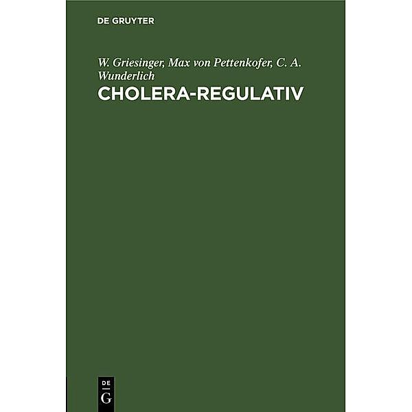 Cholera-Regulativ / Jahrbuch des Dokumentationsarchivs des österreichischen Widerstandes, W. Griesinger, Max von Pettenkofer, C. A. Wunderlich