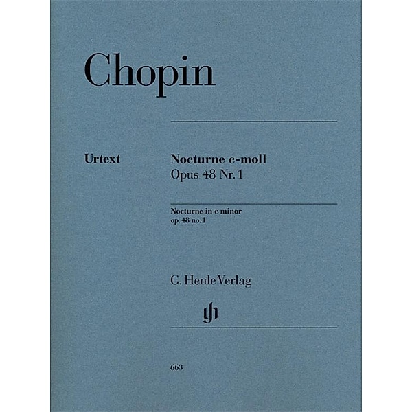 Chopin, Frédéric - Nocturne c-moll op. 48 Nr. 1, Frédéric Chopin