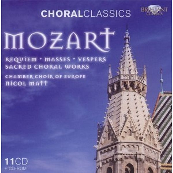 Choral Classics-Requiem/Masses/Verspers/+, Wolfgang Amadeus Mozart