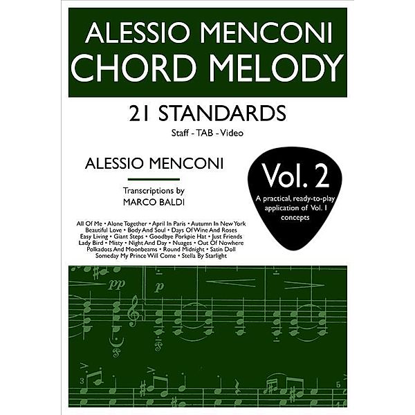 Chord Melody Vol. 2 ENG, Alessio Menconi