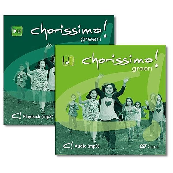 chorissimo! green. Medien-Set,2 MP3-CDs, Landesakademie Ochsenhausen