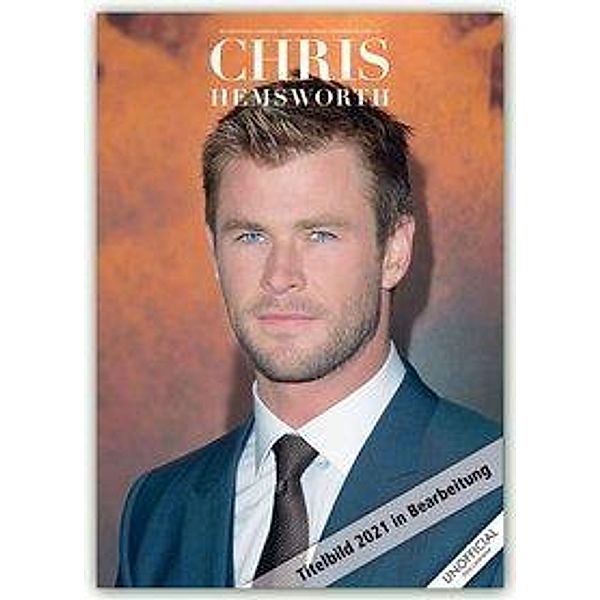 Chris Hemsworth 2021 - A3 Format Posterkalender, RedStar Carousel