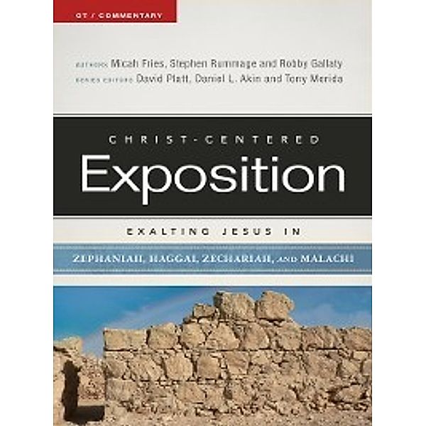 Christ-Centered Exposition Commentary: Exalting Jesus in Zephaniah, Haggai, Zechariah, and Malachi, Robby Gallaty, Micah Fries, Stephen Rummage