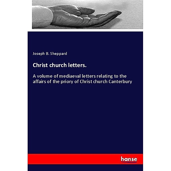Christ church letters., Joseph B. Sheppard