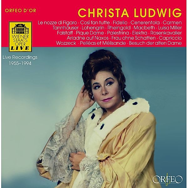 Christa Ludwig:Figaro/Ariadne Auf Naxos/+, Ludwig, Berry, Böhm, Krips, Erede, Karajan, Wso