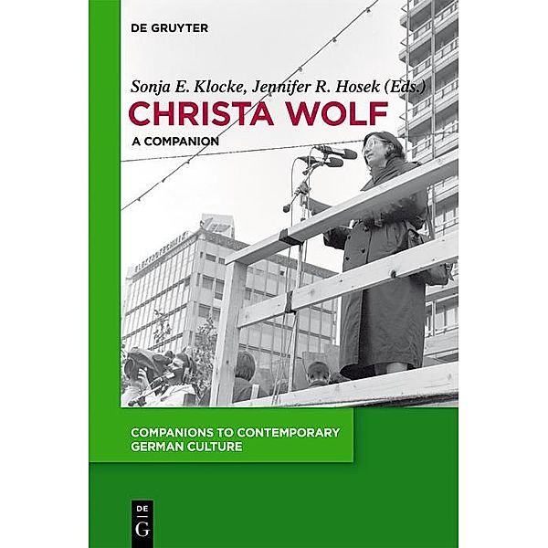 Christa Wolf / Companions to Contemporary German Culture Bd.8