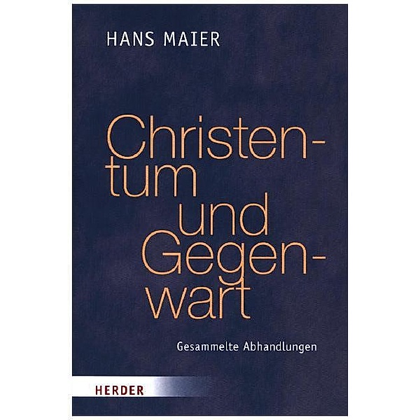 Christentum und Gegenwart, Hans Maier