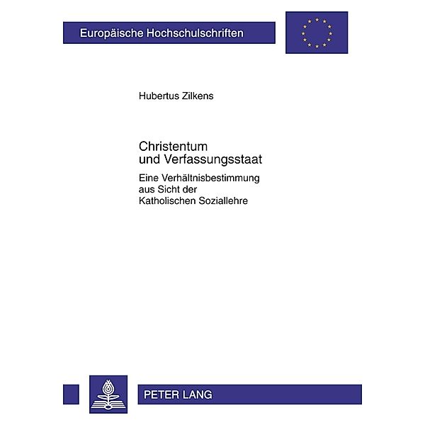 Christentum und Verfassungsstaat, Hubertus Zilkens
