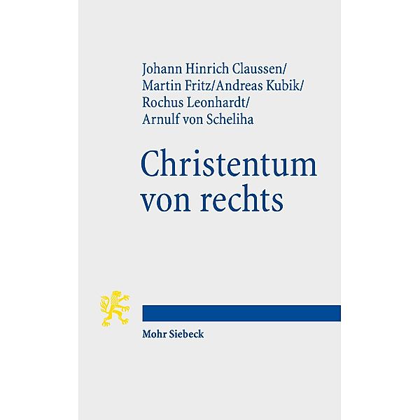 Christentum von rechts, Johann Hinrich Claussen, Martin Fritz, Andreas Kubik, Rochus Leonhardt, Arnulf von Scheliha
