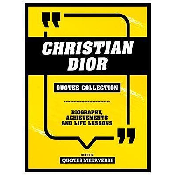 Christian Dior - Quotes Collection, Quotes Metaverse