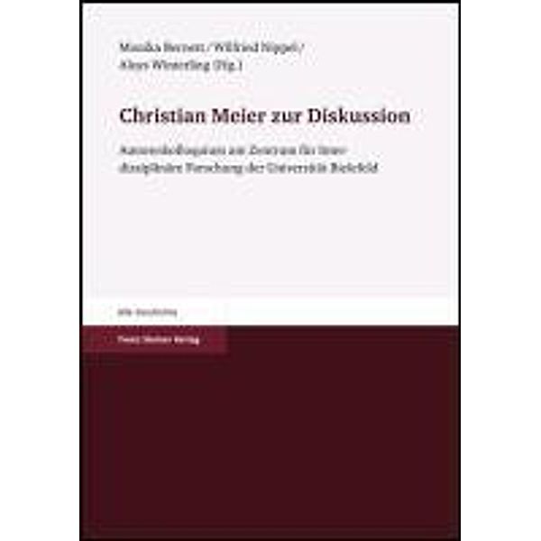 Christian Meier zur Diskussion