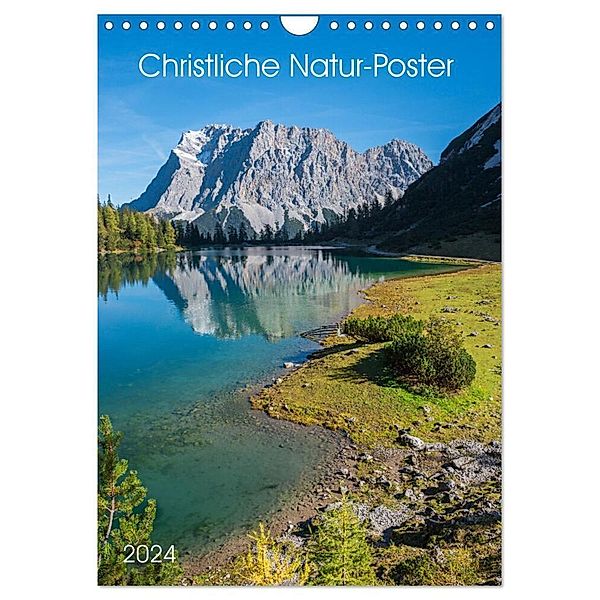 Christliche Natur-Poster 2024 (Wandkalender 2024 DIN A4 hoch), CALVENDO Monatskalender, SusaZoom