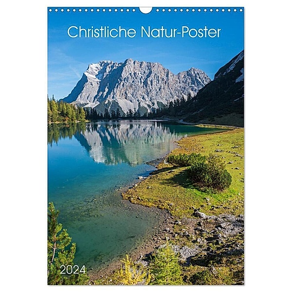 Christliche Natur-Poster 2024 (Wandkalender 2024 DIN A3 hoch), CALVENDO Monatskalender, SusaZoom