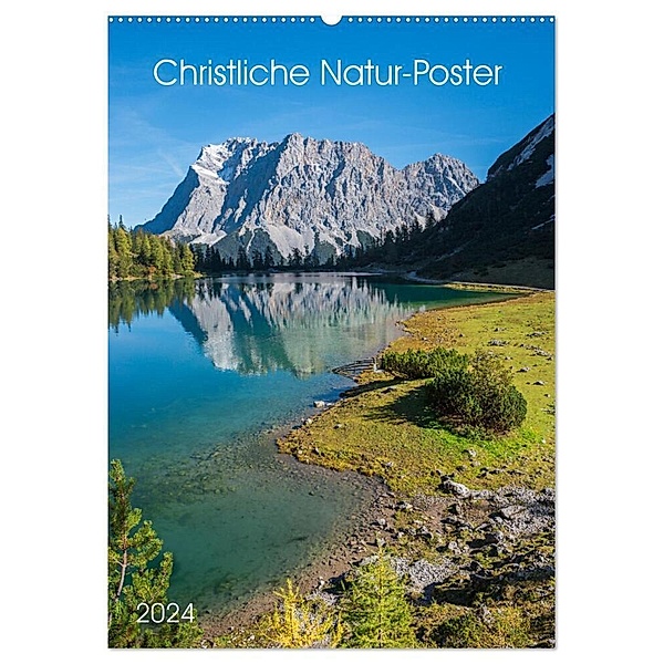 Christliche Natur-Poster 2024 (Wandkalender 2024 DIN A2 hoch), CALVENDO Monatskalender, SusaZoom