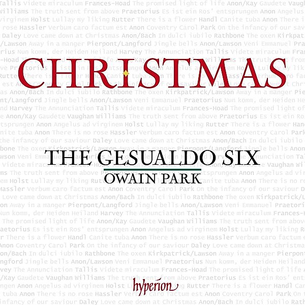 Christmas, Owain Park, The Gesualdo Six