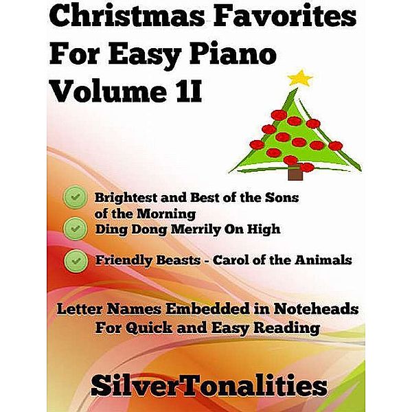 Christmas Favorites for Easy Piano Volume 1 I, Silver Tonalities