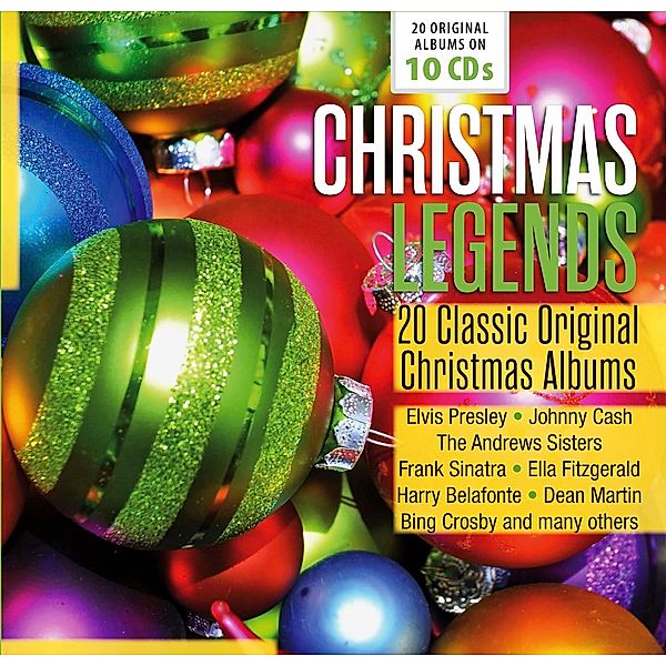 Christmas Legends, 10 CDs, Various