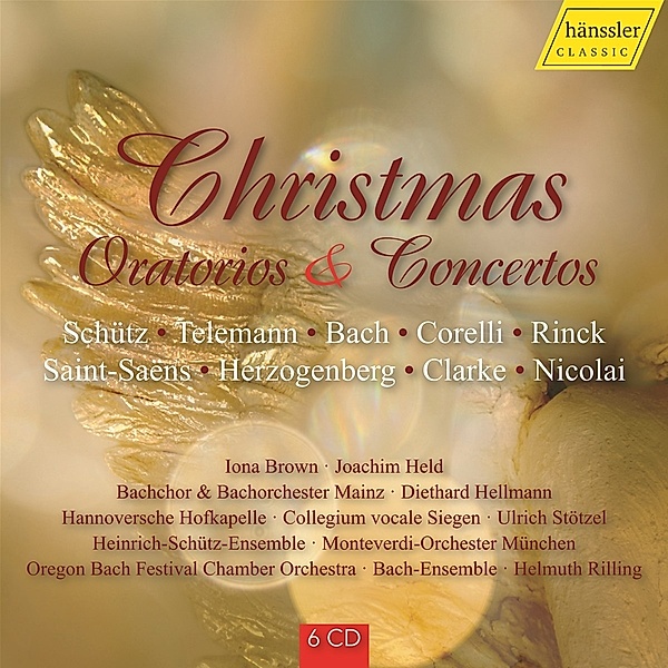 Christmas Oratorios & Concertos, H. Rilling, I. Brown, U. Stötzel, Bach-Ensemble