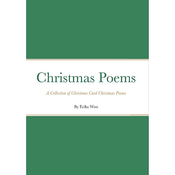 Christmas Poems, Erika Woo