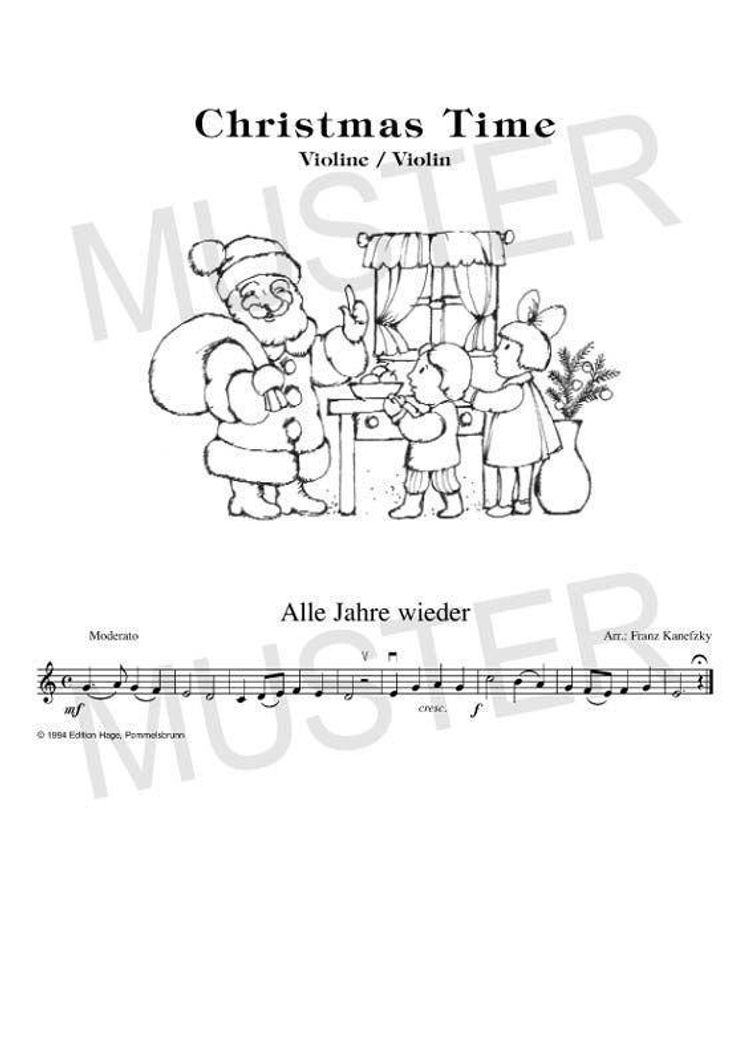 Christmas Time, für Violine und Klavier Buch versandkostenfrei bestellen