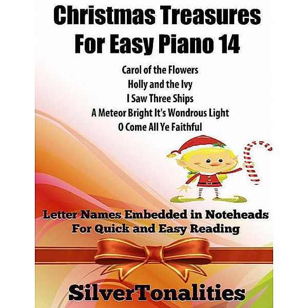 Christmas Treasures for Easy Piano 14, Silver Tonalities