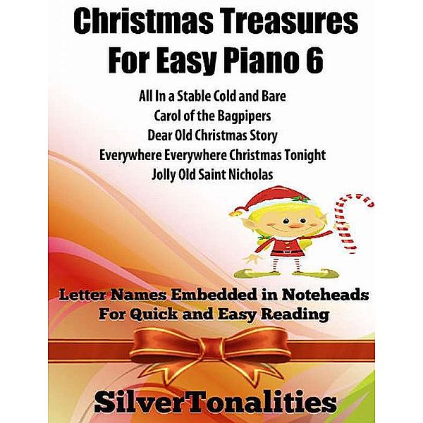 Christmas Treasures for Easy Piano 6, Silver Tonalities