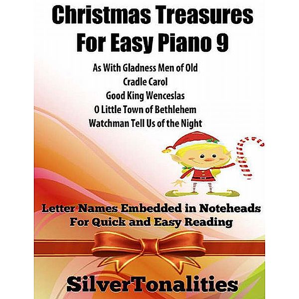 Christmas Treasures for Easy Piano 9, Silver Tonalities