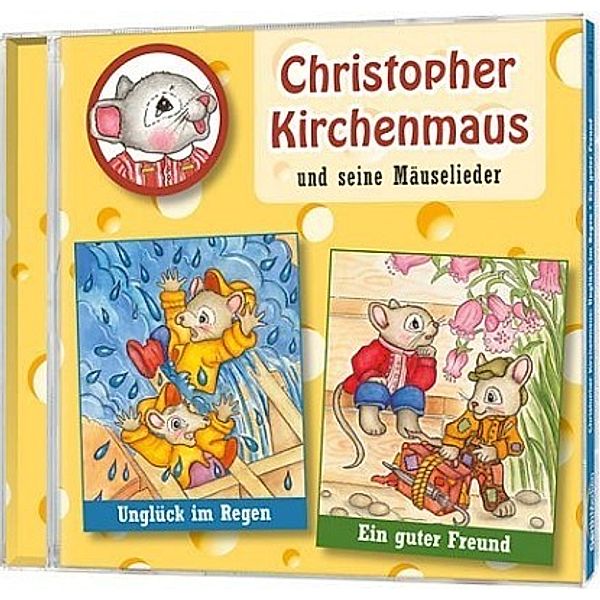 Christopher Kirchenmaus und seine Mäuselieder 1,2 Audio-CD, Helmut Jost