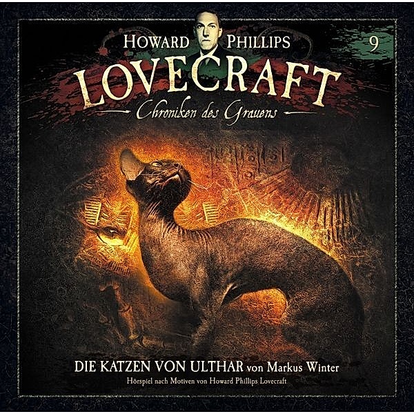 Chroniken des Grauens - Die Katzen von Ult,1 Audio-CD, Howard Ph. Lovecraft